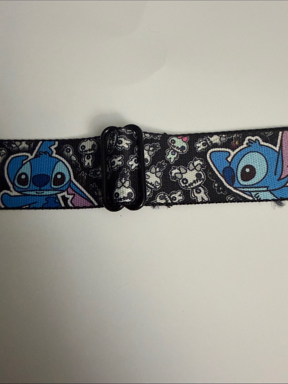Buckle-Down Black & Blue Stitch Character Belt - Picture 4 of 4